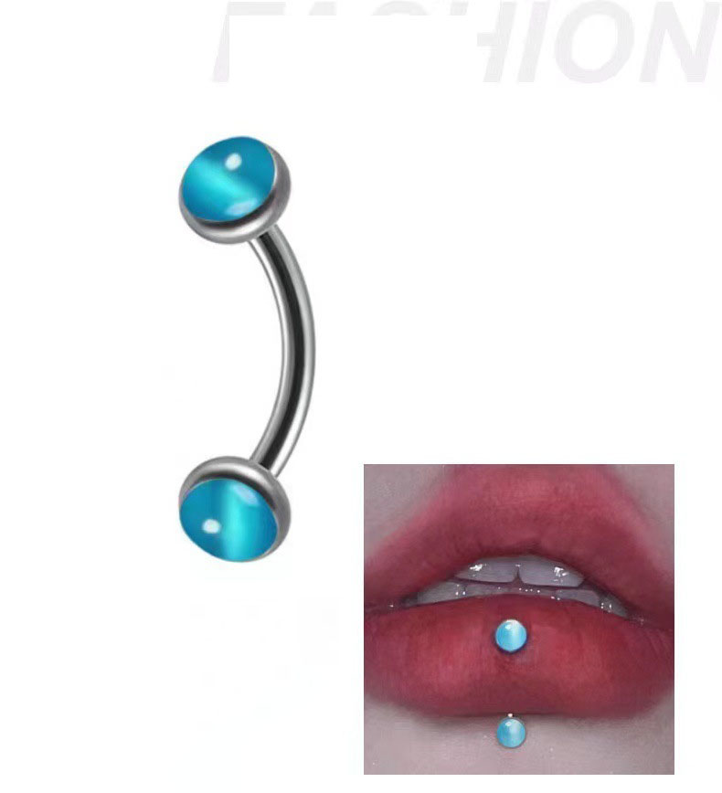 1Piece Eyebrow Piercing Banana - огляд і ціна Eyebrow Curved Barbell