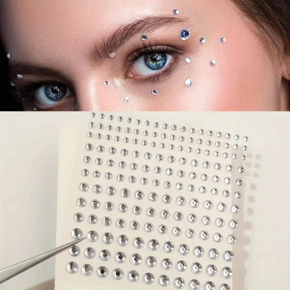 165pcs Self-Adhesive Rhineston - огляд і ціна Body Jewelry Piercing