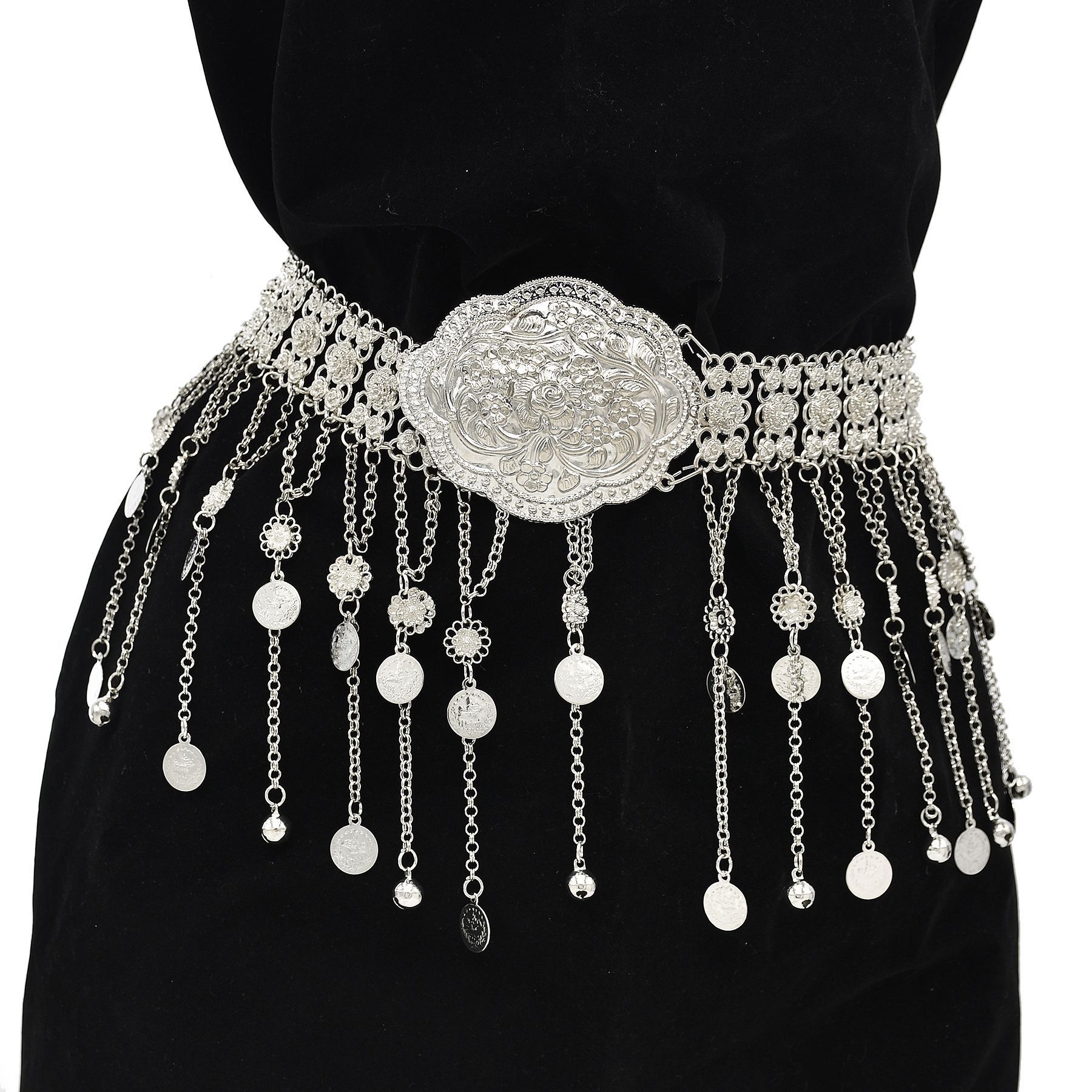 Silver Plated Moroccan Caftan  - огляд і ціна Body Jewelry Indian