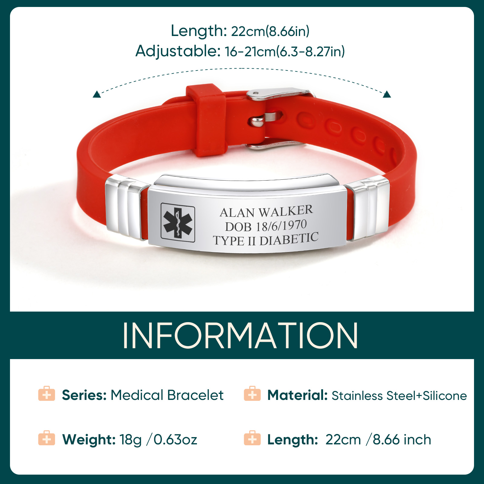 Custom Soft Silicone Bracelets - огляд і ціна Body Jewelry Back