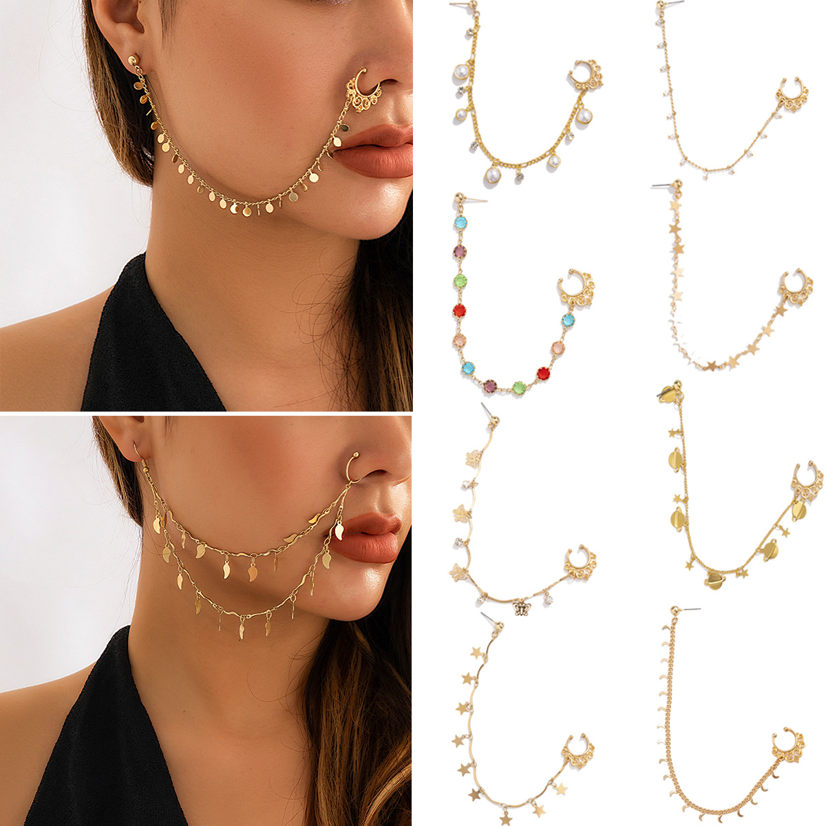 Indian Gold Color Pearl Butter - огляд і ціна Body Jewelry Indian