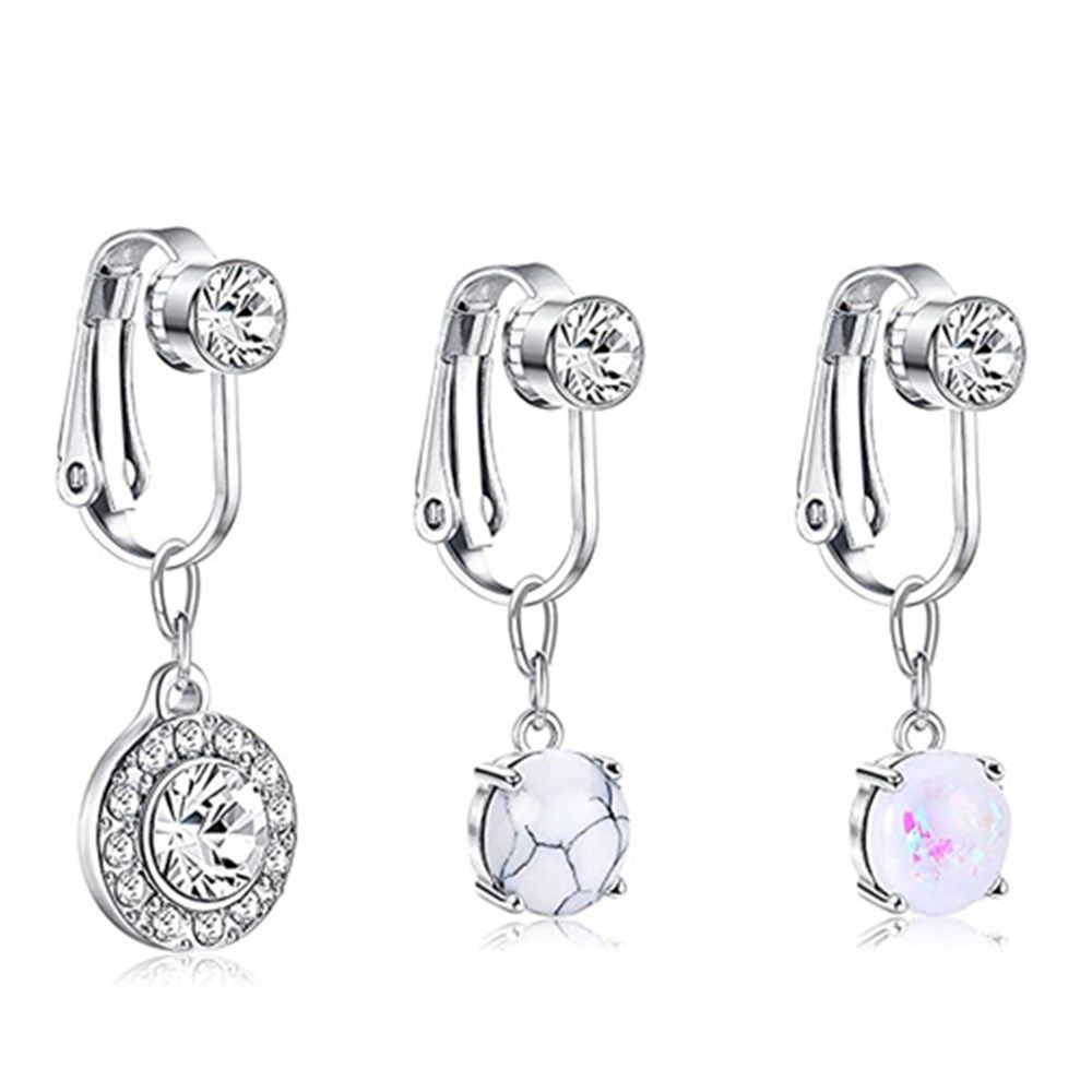 Accessories Clip On Earrings C - огляд і ціна Body Jewelry Piercing