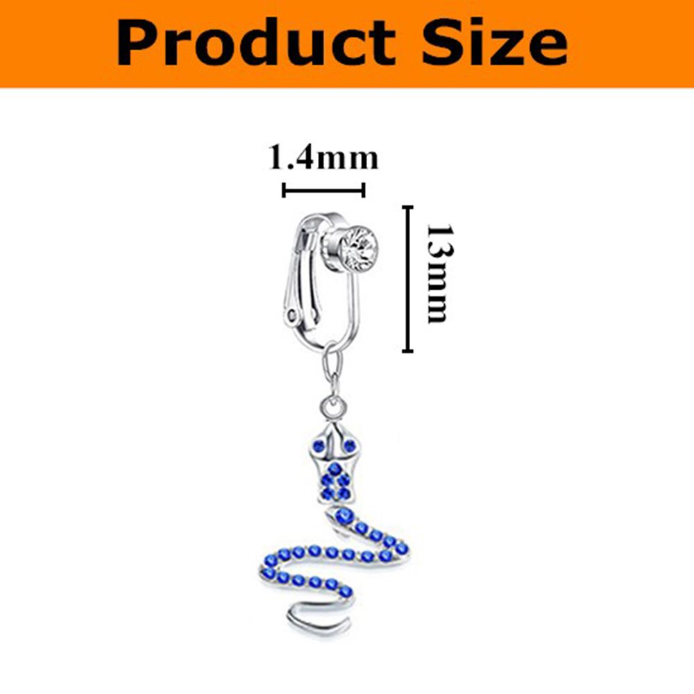 Accessories Clip On Earrings C - огляд і ціна Body Jewelry Piercing