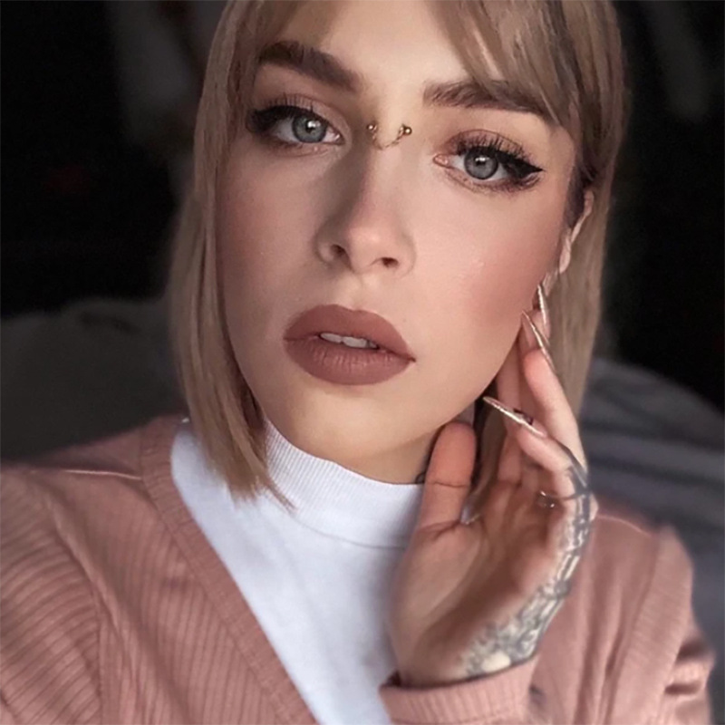 1pc Zircon Ball Cone Eyebrow P - огляд і ціна Eyebrow Curved Barbell