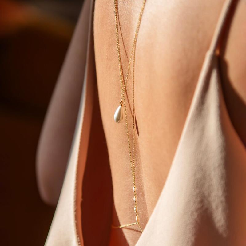 Simple Multilayer Pearl Back D - огляд і ціна Body Jewelry Back