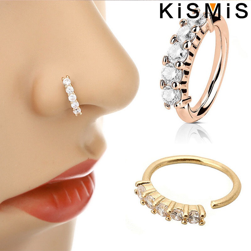 Hoop Nose Rings Small Hoop Ear - огляд і ціна Body Jewelry Piercing