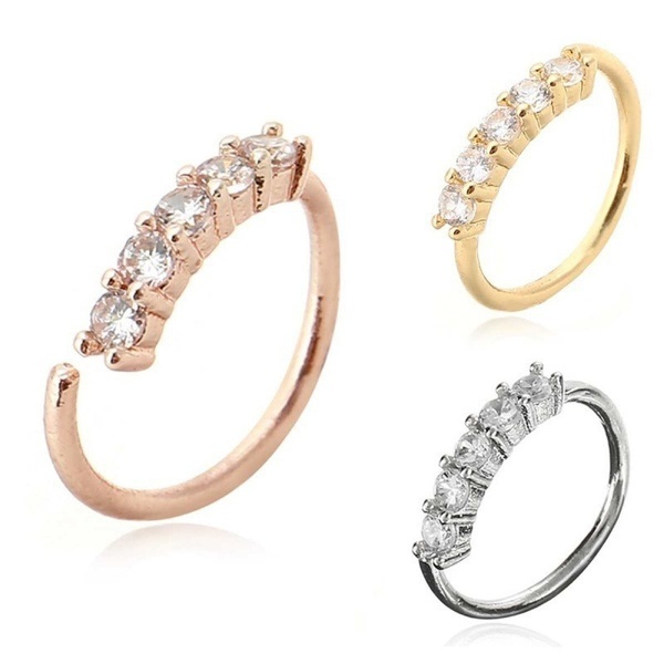 Hoop Nose Rings Small Hoop Ear - огляд і ціна Body Jewelry Piercing