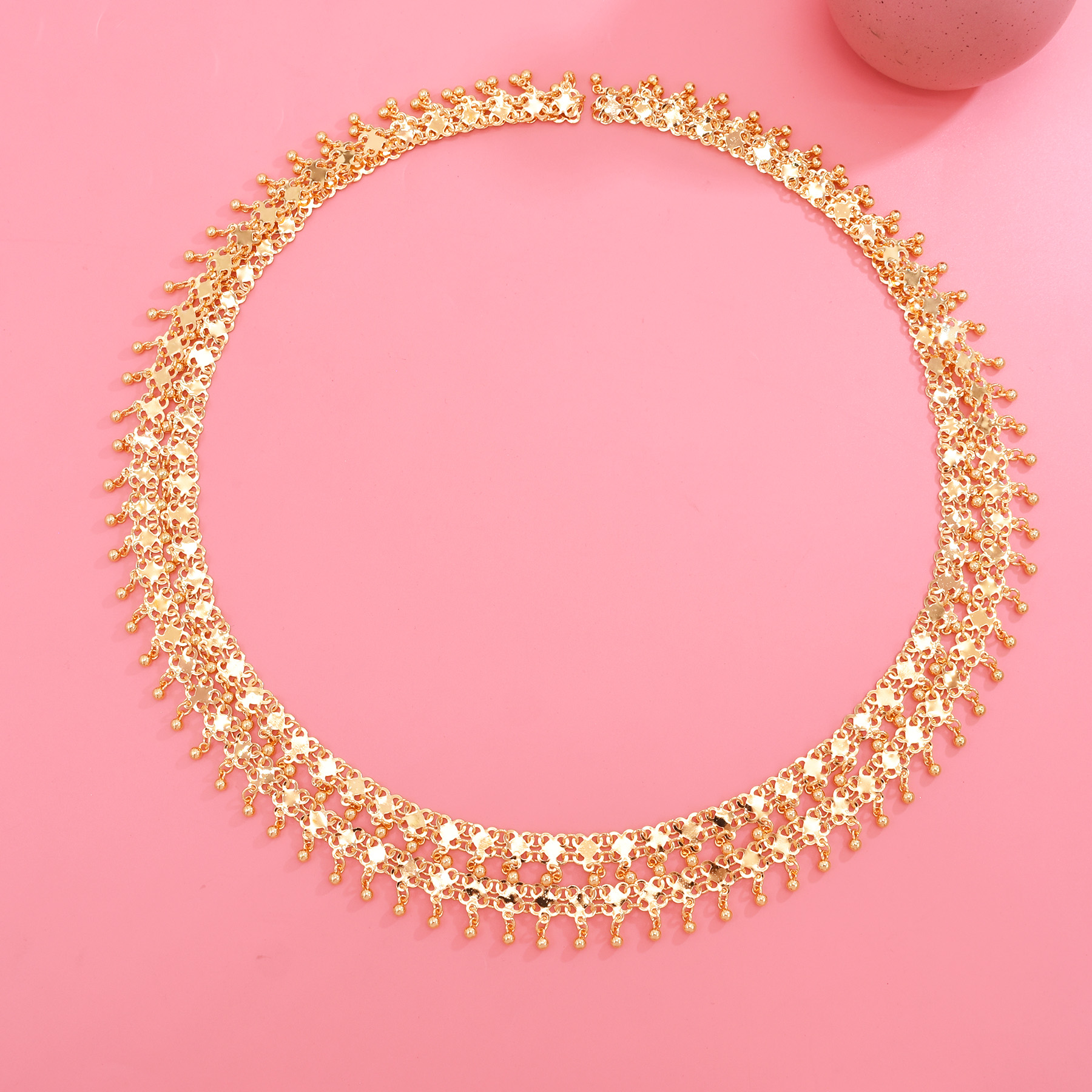 Golden Beads Tassel Shoulder C - огляд і ціна Body Jewelry Indian