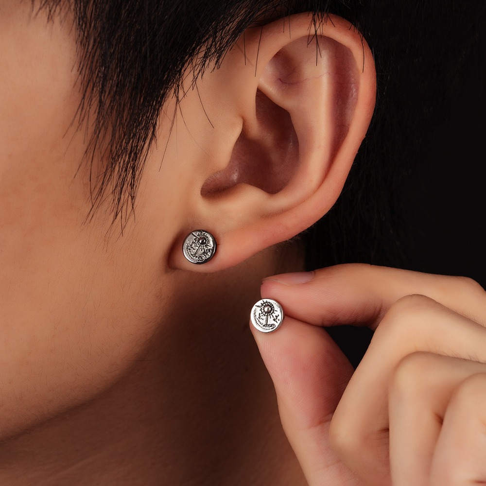 1pair Indian Eagle Stud Earrin - огляд і ціна Body Jewelry Indian