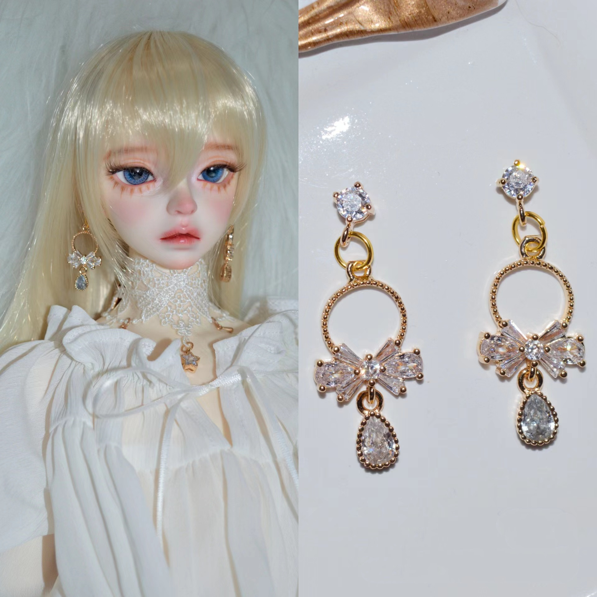 1/3 BJD Doll Earrings Uncle Un - огляд і ціна Body Jewelry Universe