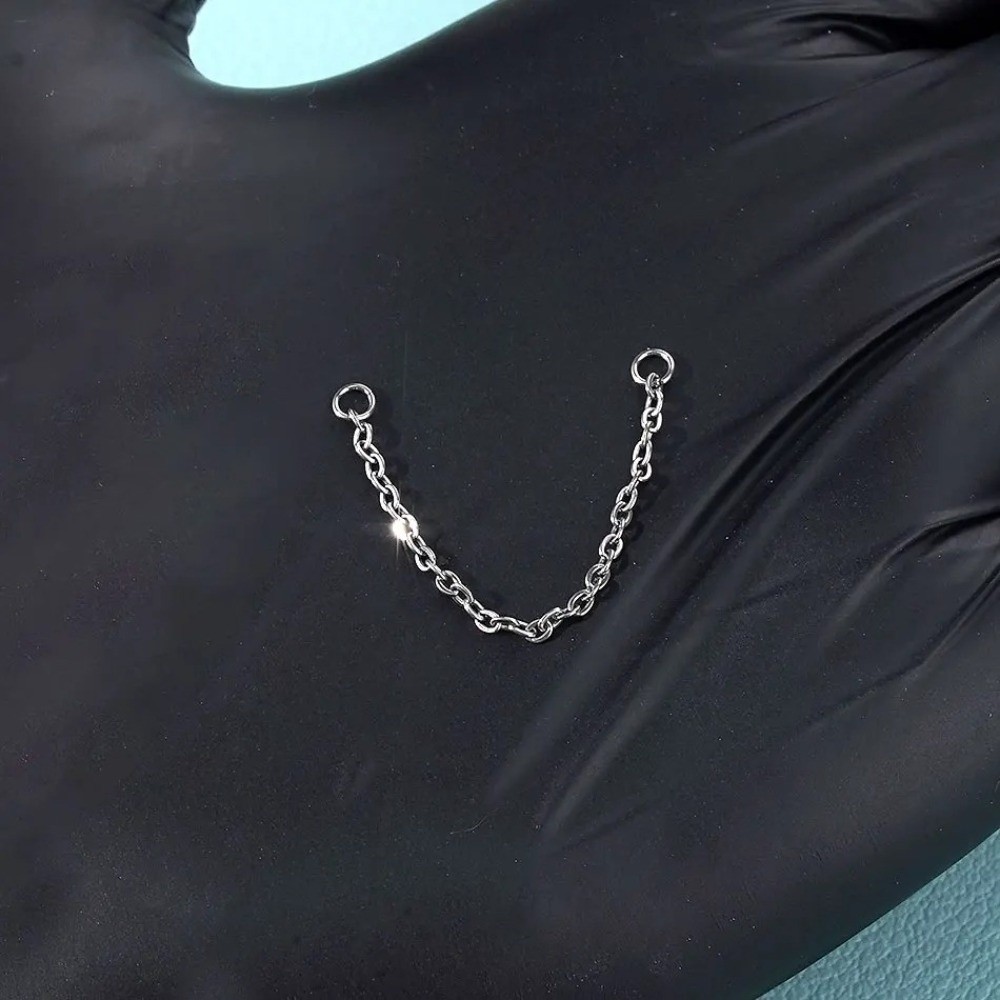 Fashion Titanium Nose Chain Th - огляд і ціна Body Jewelry Piercing