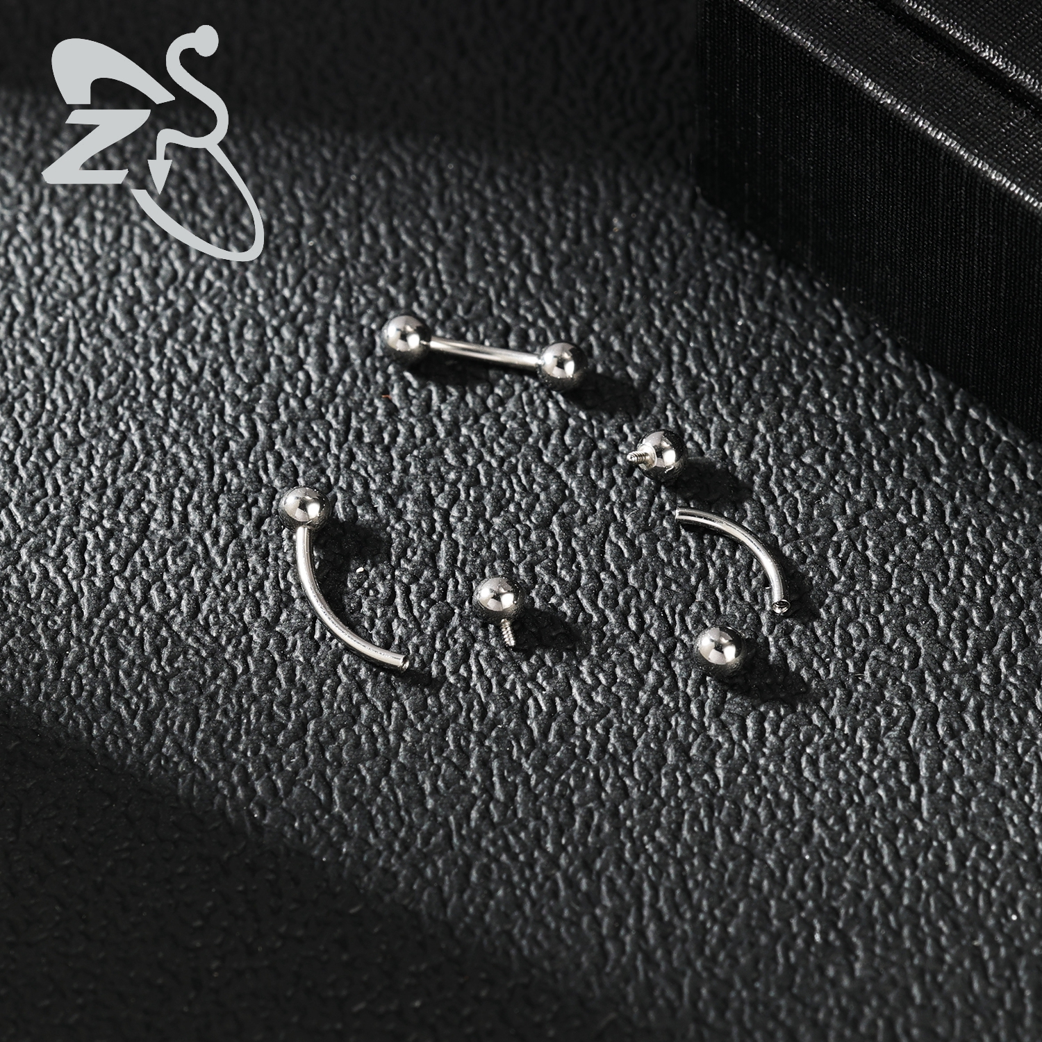 ZS 1PC 16G/18G Star Heart Cros - огляд і ціна Eyebrow Curved Barbell