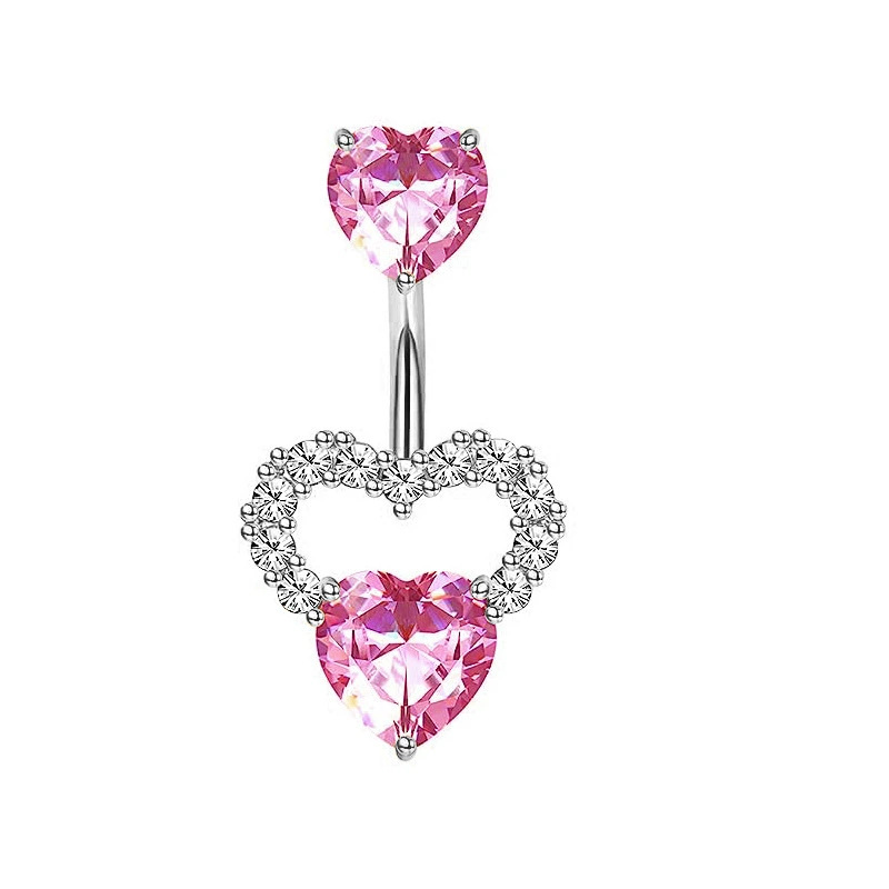 1PCS Pink Crown Belly Button R - огляд і ціна Body Jewelry Piercing