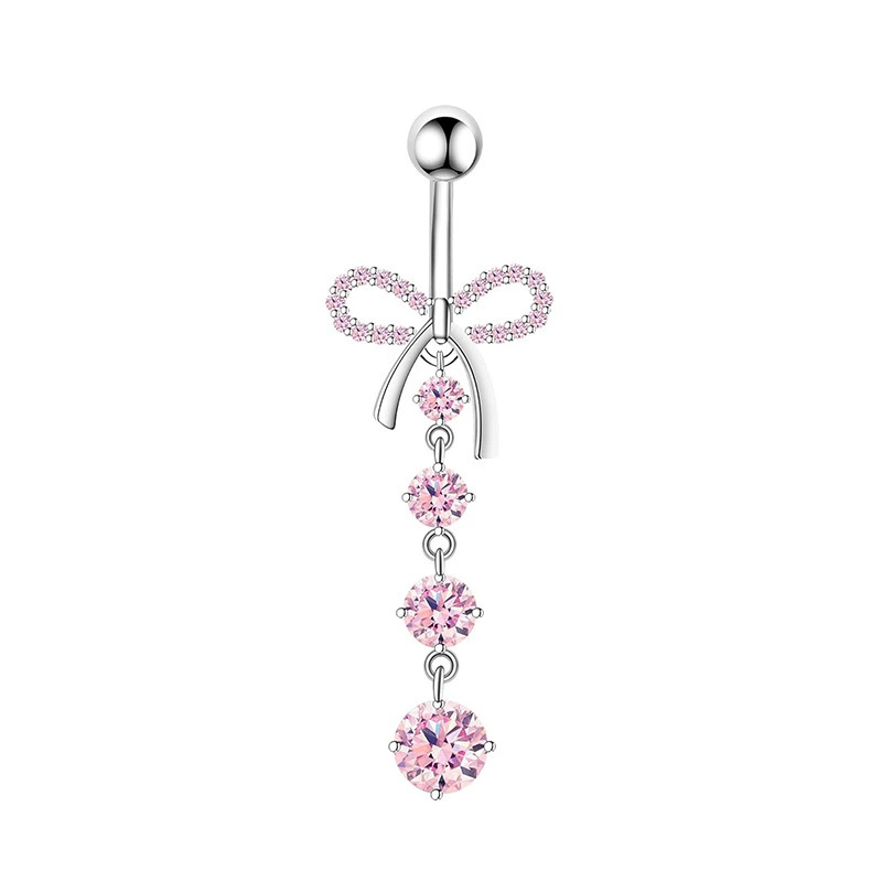 1PCS Pink Crown Belly Button R - огляд і ціна Body Jewelry Piercing
