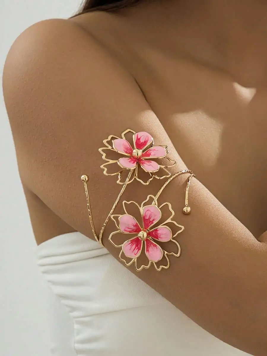 Floral Pearl Necklace Earring  - огляд і ціна Body Jewelry Necklace