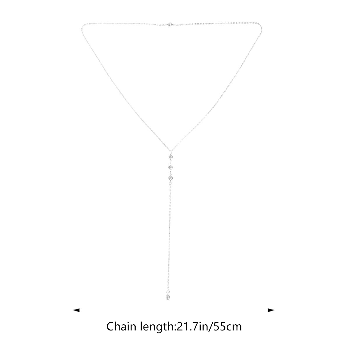 Crystal Necklace Holiday Silve - огляд і ціна Body Jewelry Piercing