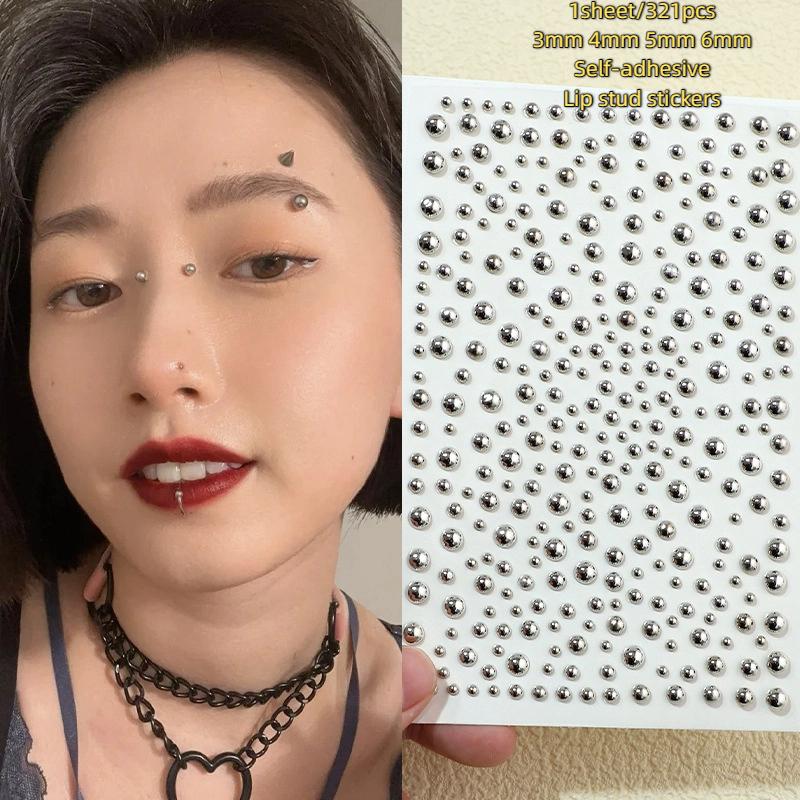 321pcs Non Piercing Lip Studs  - огляд і ціна Body Jewelry Piercing