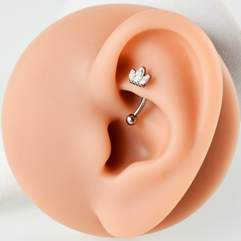 Dreamlee 1Pc G23 Titanium Rook - огляд і ціна Eyebrow Curved Barbell
