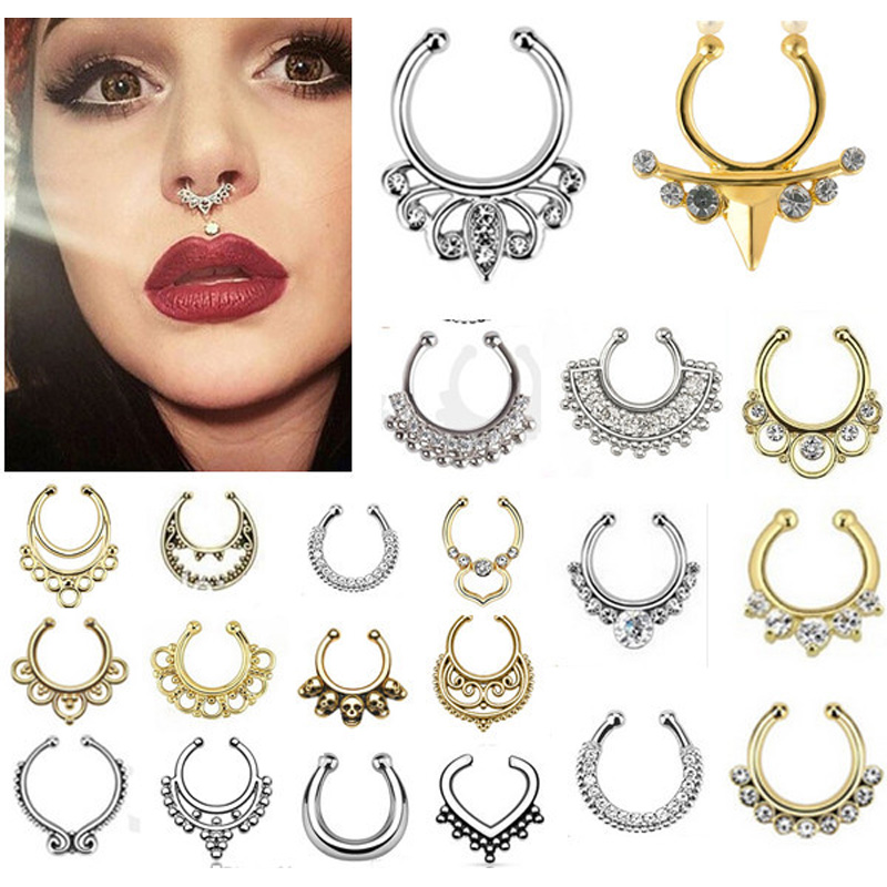 Indian Crystal Snag In The Nos - огляд і ціна Body Jewelry Indian