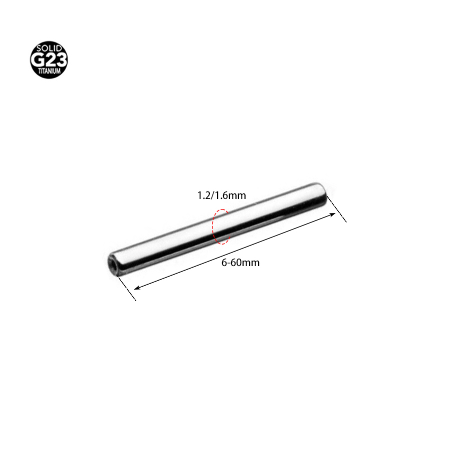6-60mm Inner Teeth Straight Ro - огляд і ціна Body Jewelry Universe