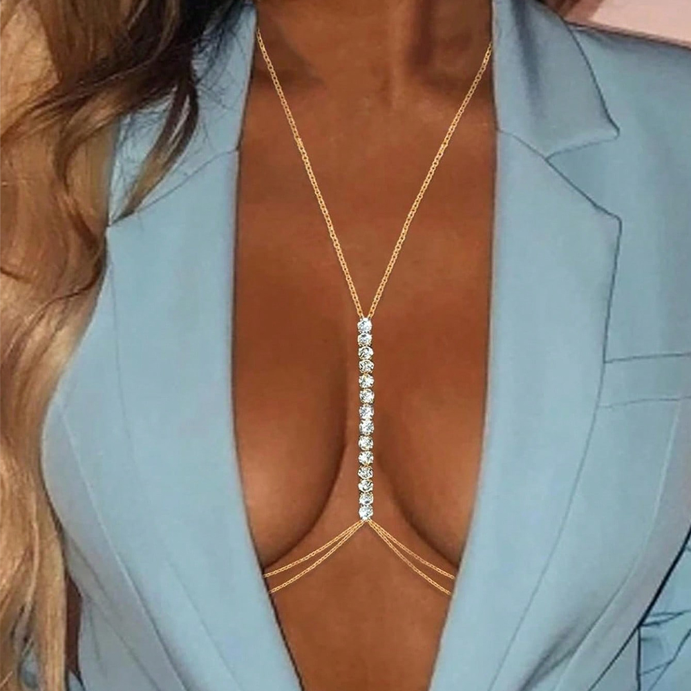 Sexy Body Chains For Women, La - огляд і ціна Body Jewelry Nipple Chain