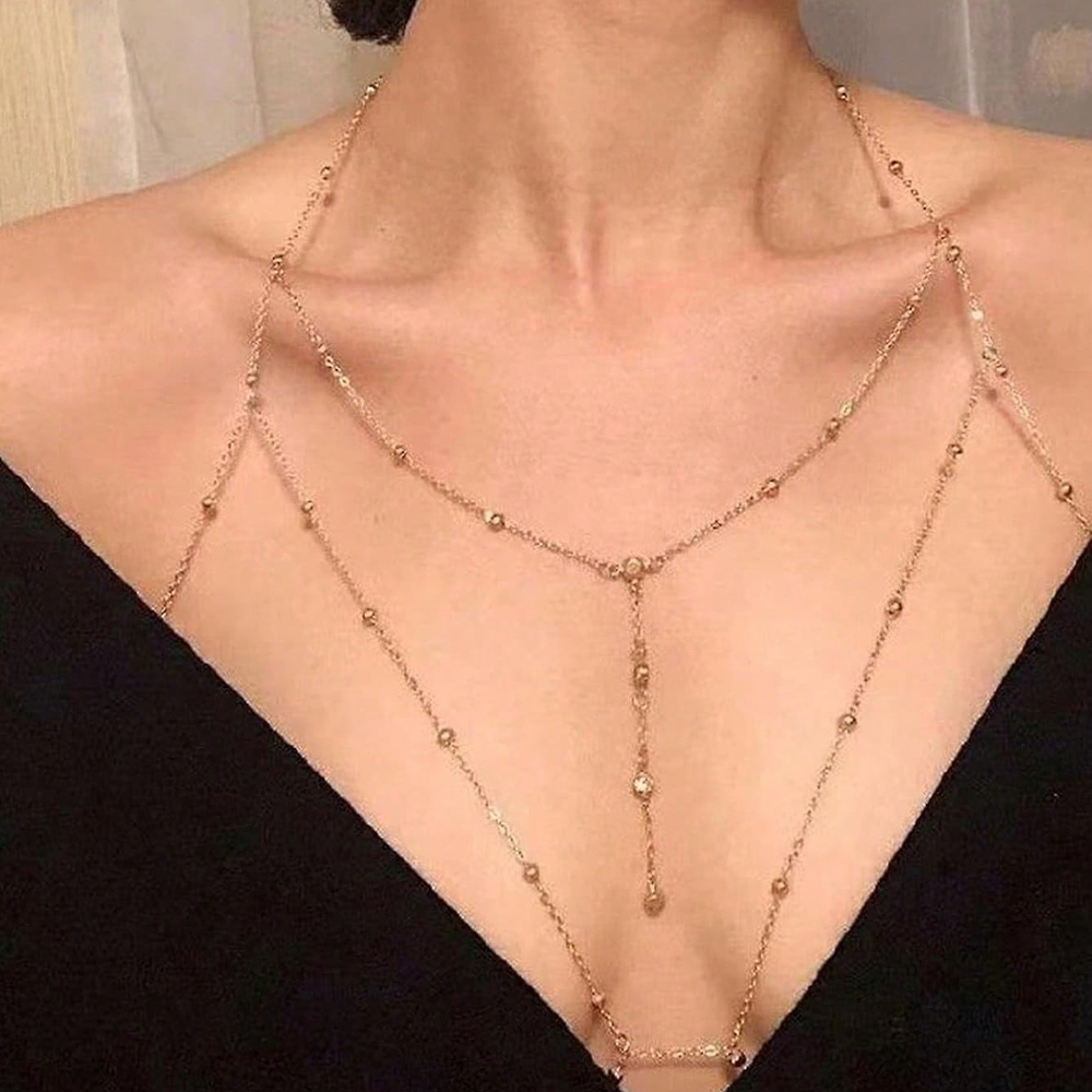 Sexy Body Chains For Women, La - огляд і ціна Body Jewelry Nipple Chain