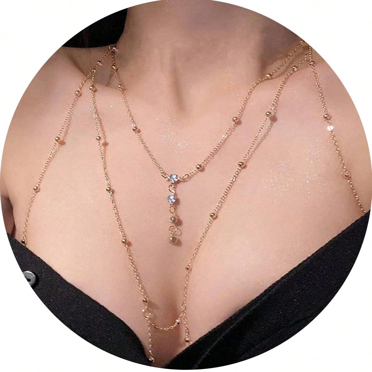Sexy Body Chains For Women, La - огляд і ціна Body Jewelry Nipple Chain