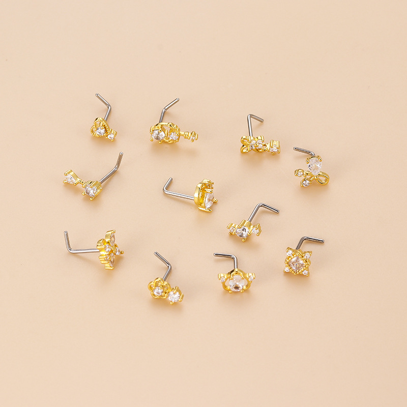 1PC 20G 316L Surgical Stainles - огляд і ціна Body Jewelry Indian