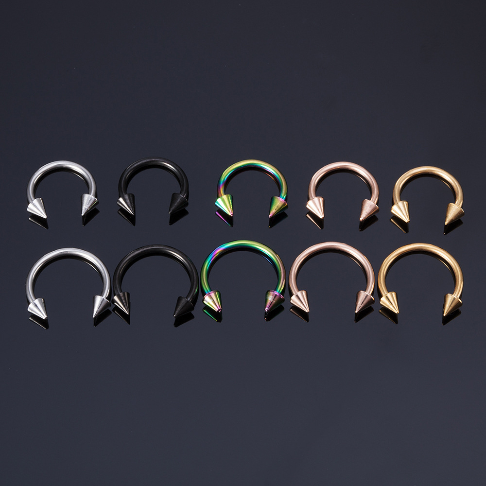 New simple stainless steel C-t - огляд і ціна Body Jewelry Piercing