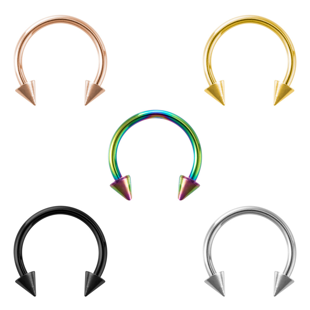 New simple stainless steel C-t - огляд і ціна Body Jewelry Piercing