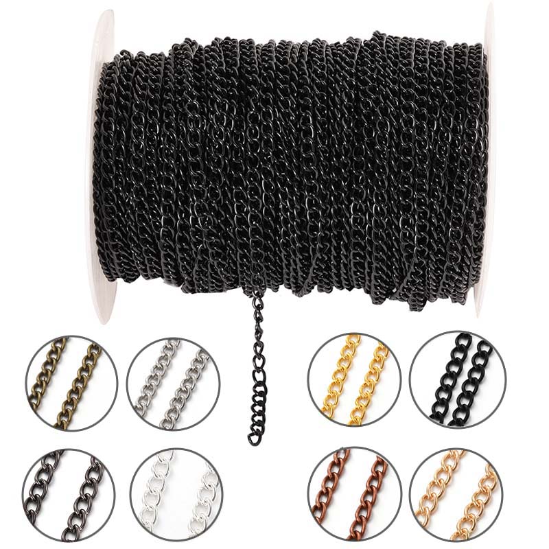 2Meters 2.5/3.5/4.5mm Metal Fl - огляд і ціна Body Jewelry Necklace