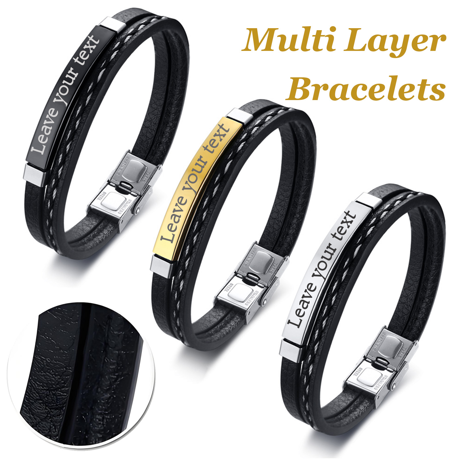 Dual-Layer Commission Braided  - огляд і ціна Body Jewelry Back
