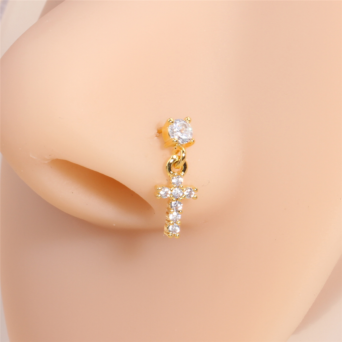 Dangle Nose Studs Rings Pierci - огляд і ціна Nostril Screw Pin