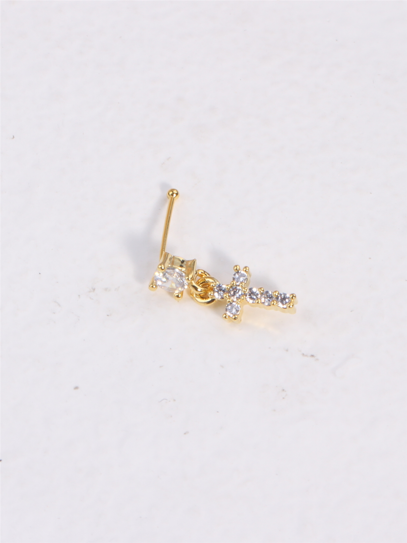 Dangle Nose Studs Rings Pierci - огляд і ціна Nostril Screw Pin