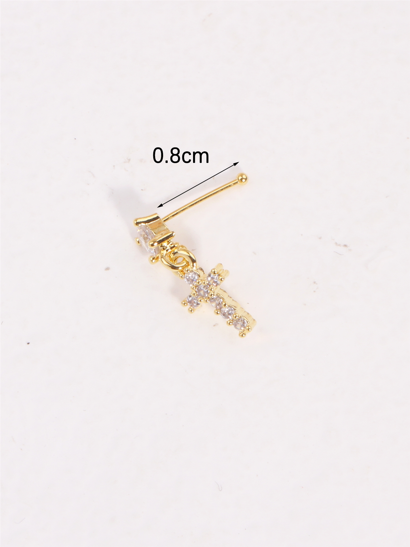 Dangle Nose Studs Rings Pierci - огляд і ціна Nostril Screw Pin