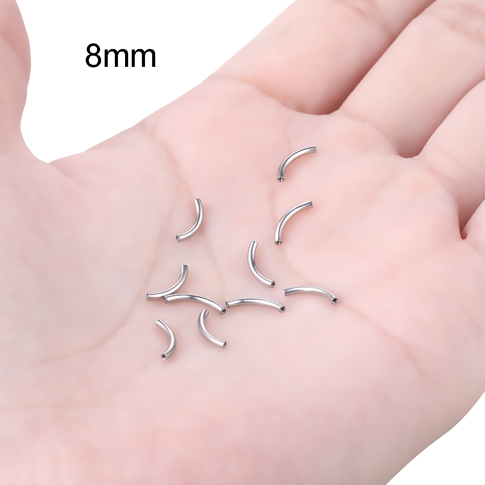 10Pcs/set G23 Titanium Interna - огляд і ціна Eyebrow Curved Barbell