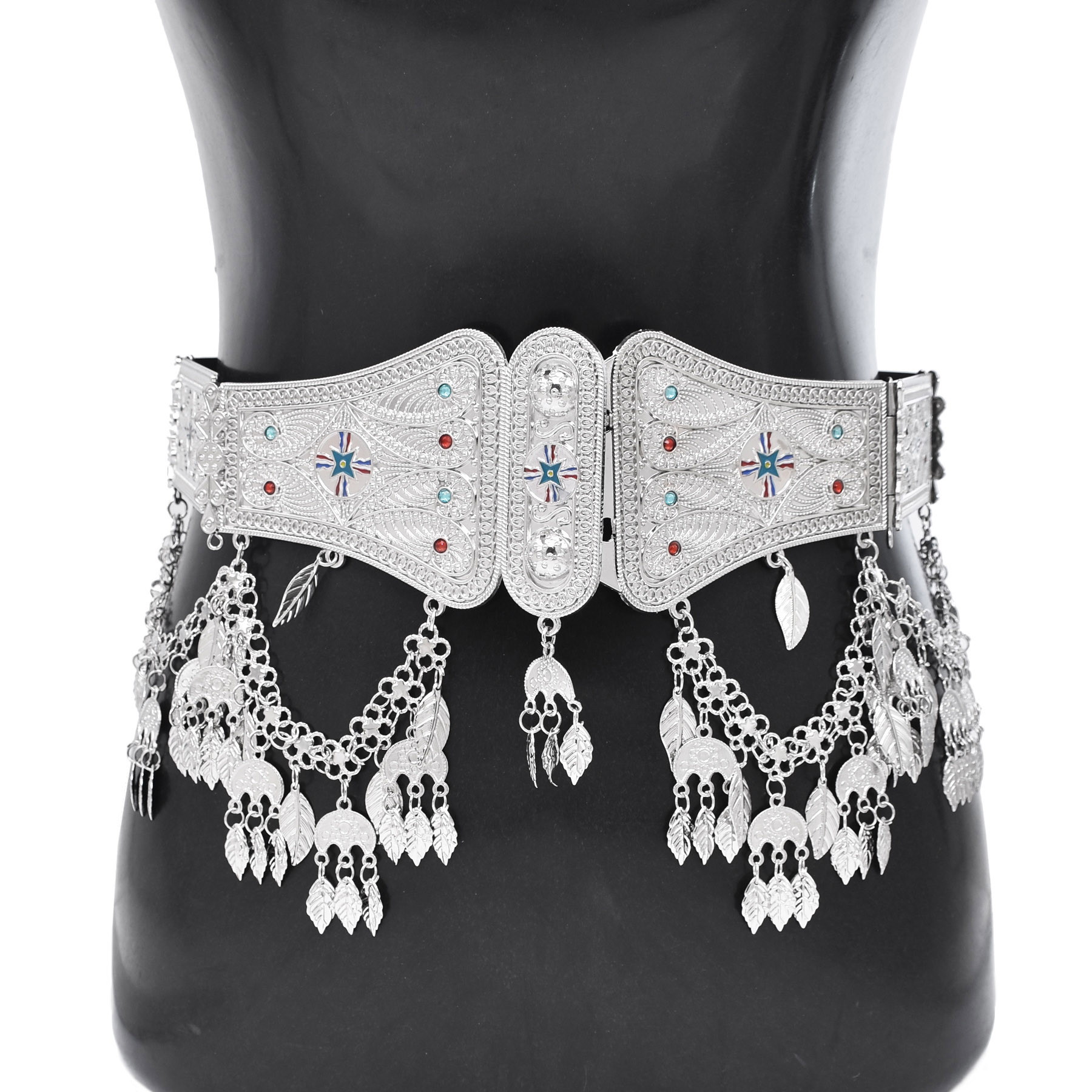 Silver Plated Moroccan Caftan  - огляд і ціна Body Jewelry Indian