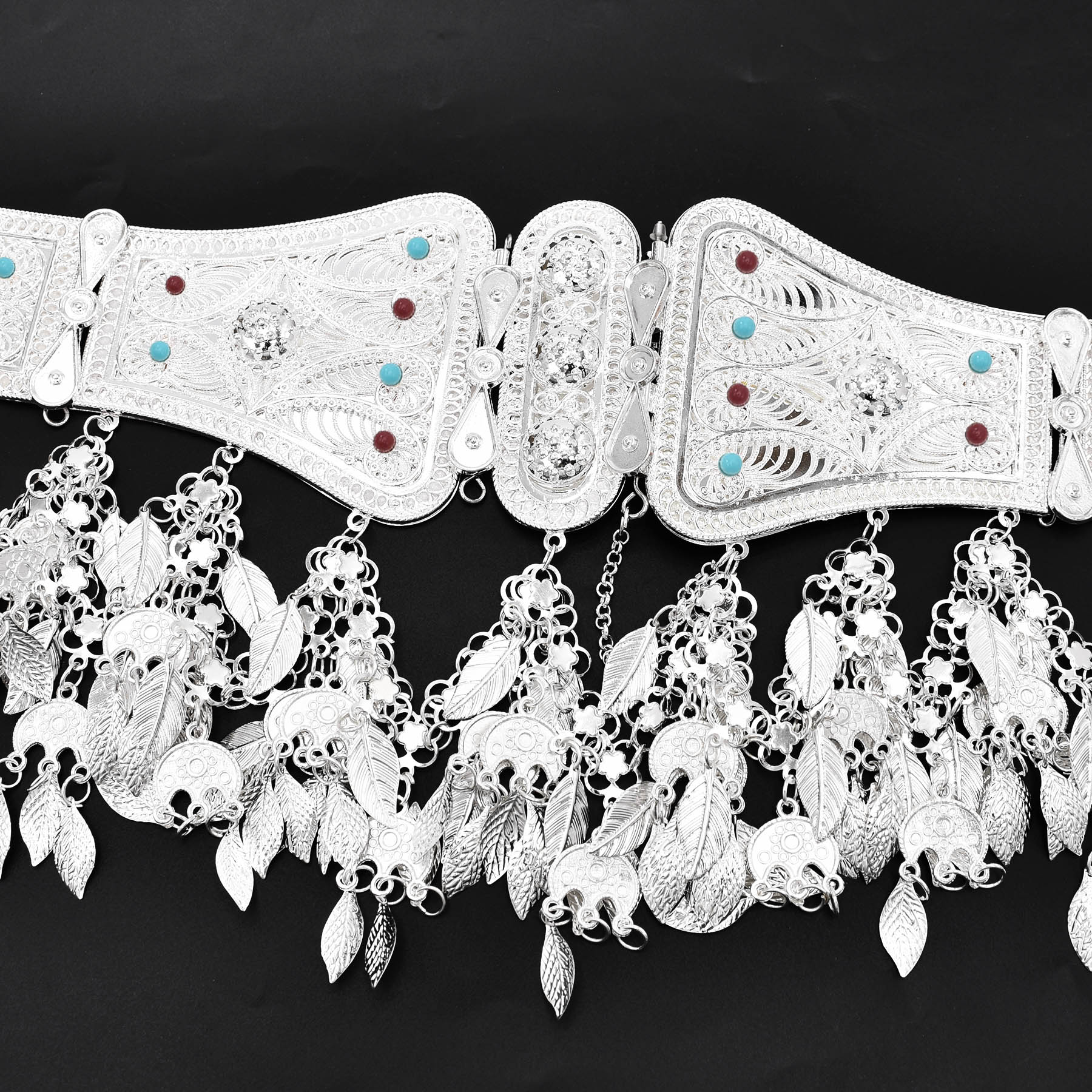 Silver Plated Moroccan Caftan  - огляд і ціна Body Jewelry Indian