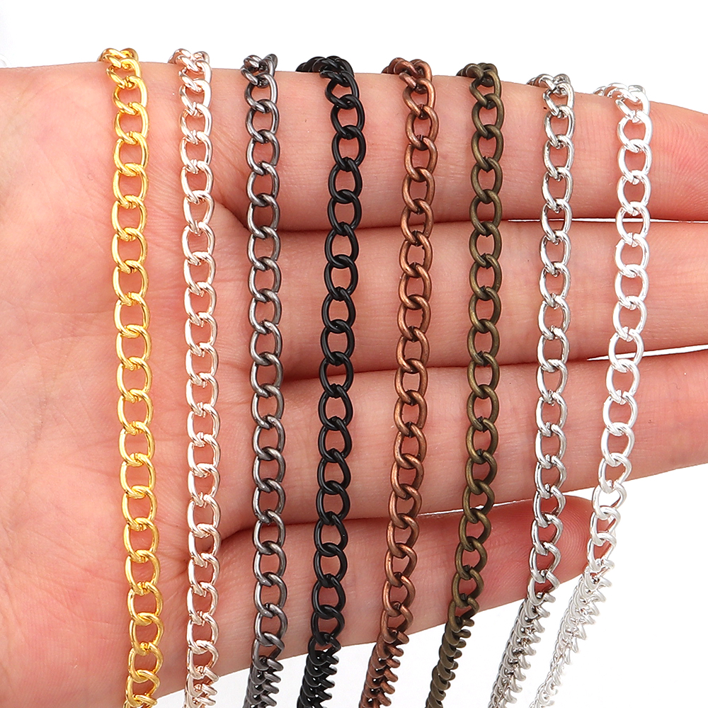10yards/roll Flat 2-6mm Extens - огляд і ціна Body Jewelry Necklace