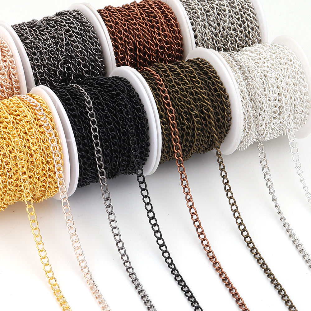 10yards/roll Flat 2-6mm Extens - огляд і ціна Body Jewelry Necklace
