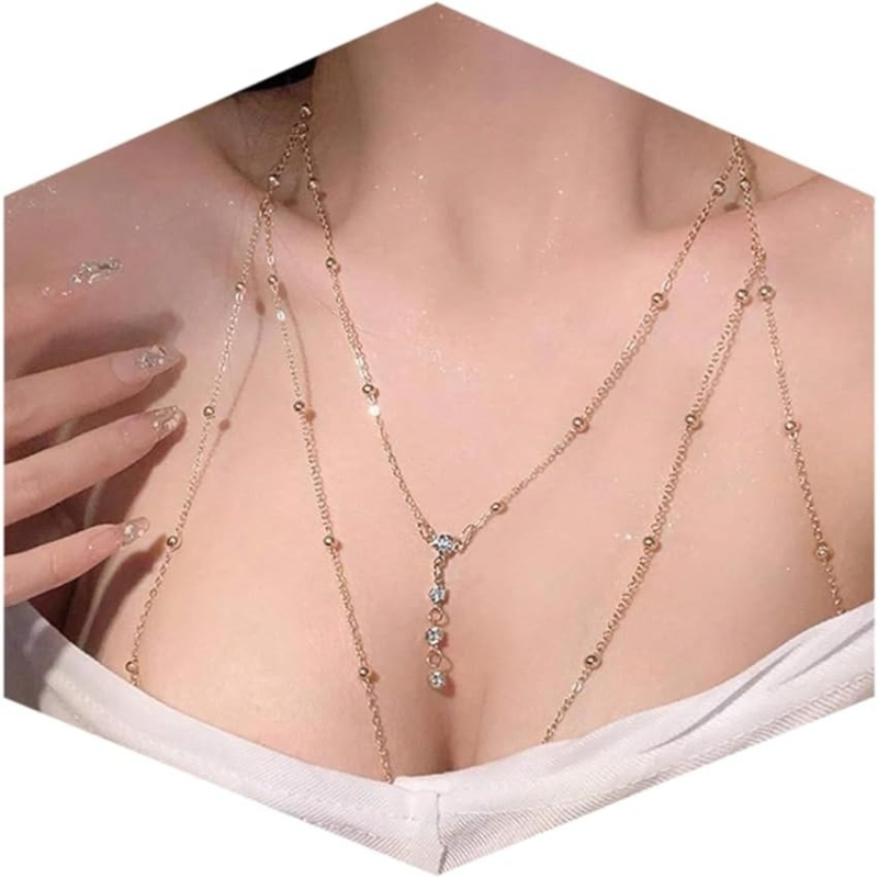 Women'S Body Chain, Sexy Multi - огляд і ціна Body Jewelry Necklace