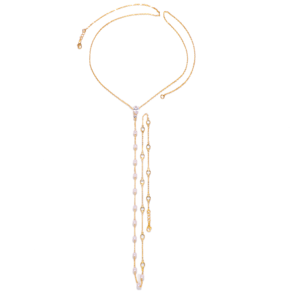 Fashion Bridal Back Chain Jewe - огляд і ціна Body Jewelry Back