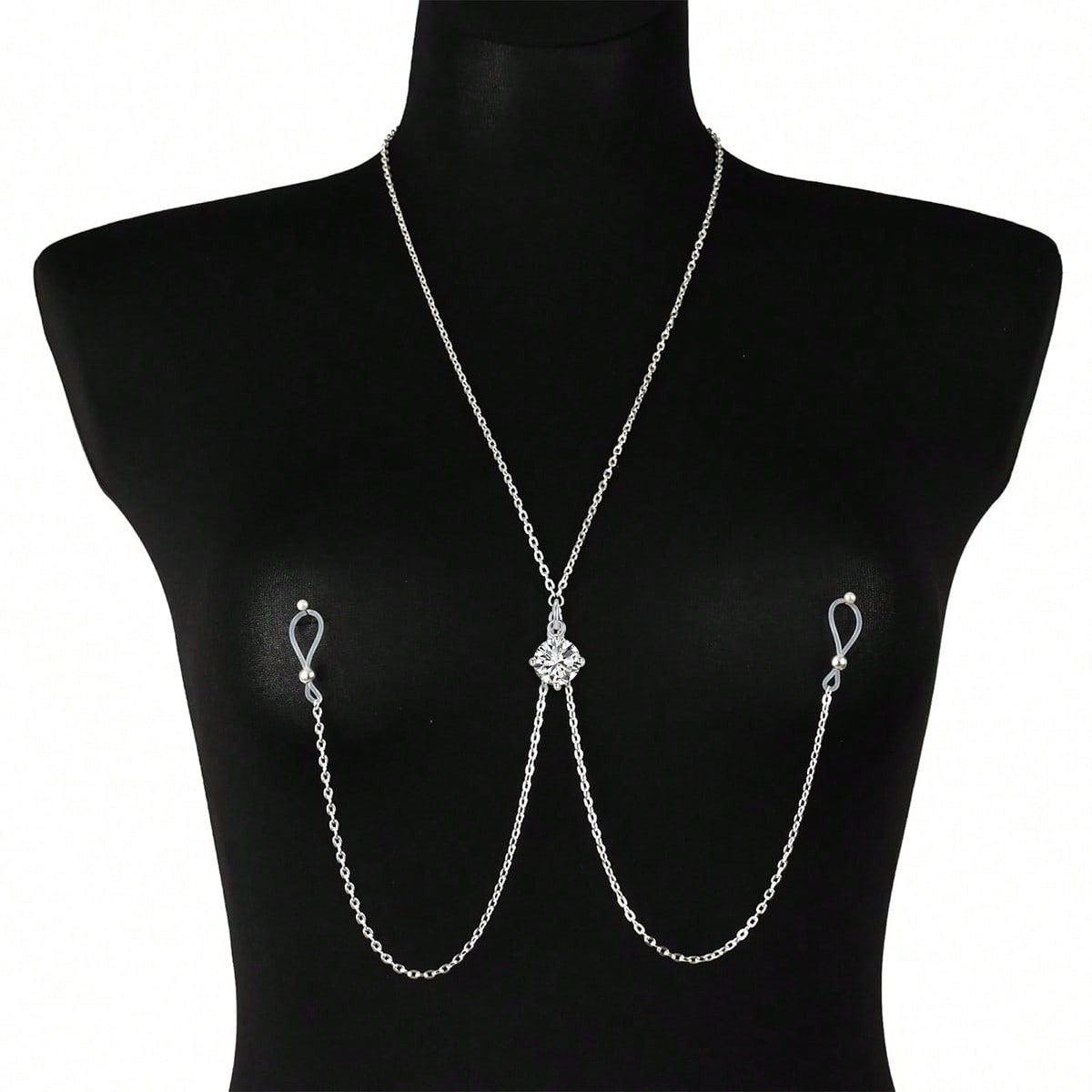 Nipple Jewelry Chain Non Pierc - огляд і ціна Body Jewelry Nipple Chain