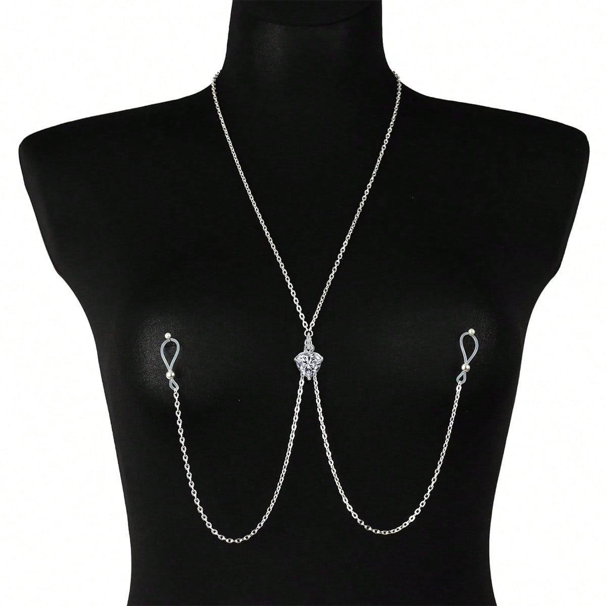 Nipple Jewelry Chain Non Pierc - огляд і ціна Body Jewelry Nipple Chain